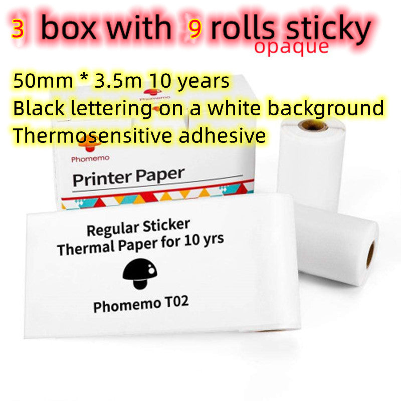 Portable Mini Thermal Label Printer Home Photo Printer Student Wrong Question Printer Bluetooth-compatible Mini Label Printer Price Tag - Rendtronics