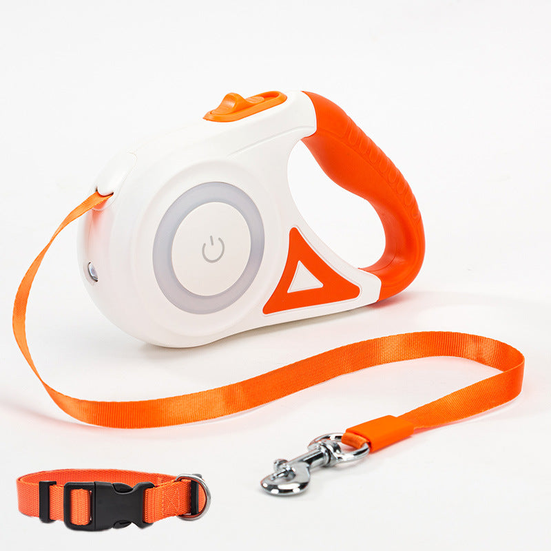 Guinzaglio Retrattile con Luce LED per Cani - Rendtronics