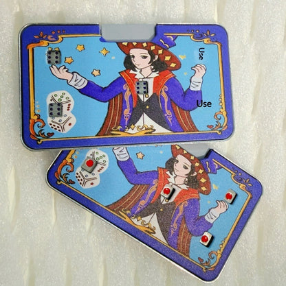 Mechanical Rotating Clown Tech With Five Spinning Disc Dice - Rendtronics