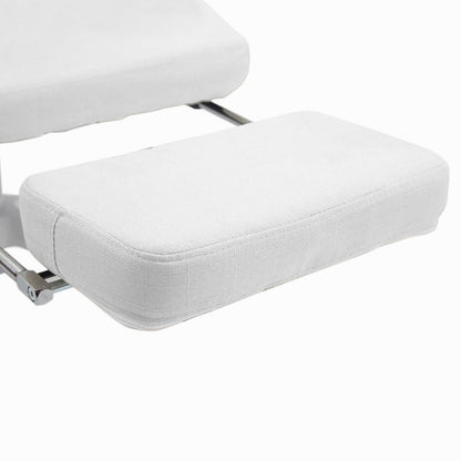 Krzesło biurowe obrotowe z zagłówkiem - w kilku rodzajach-białe by Timelesstools