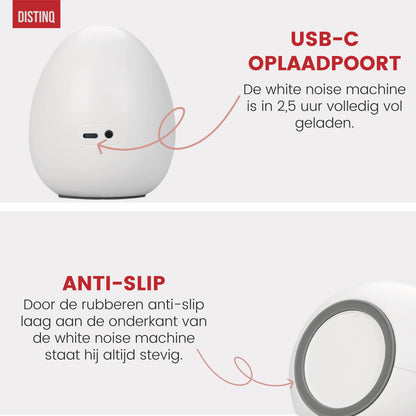 DistinQ White Noise Egg by Distinq