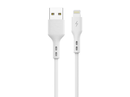 Techancy Fast Charge Cabo de Dados Usb-Lightning TB1774, 1m, 5a Super Fast Charge, Transferência De Dados, Branco by Techancy