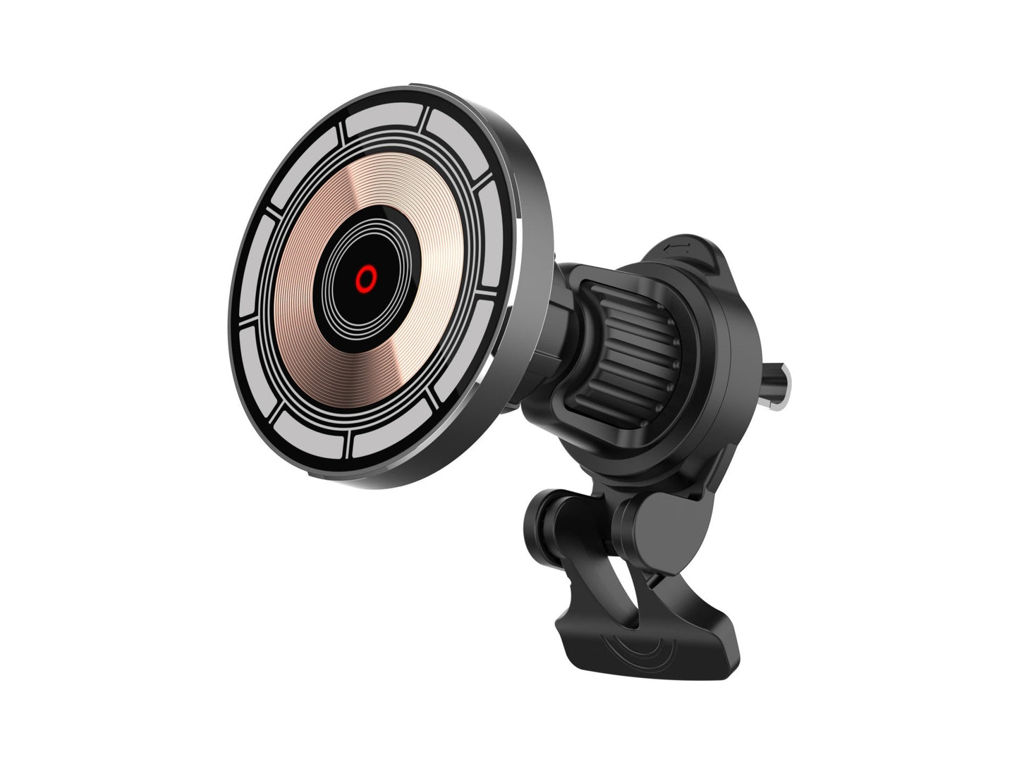 Techancy Suporte Magnético com Carregador Sem Fios 15W TF2824 Preto, Compatível com MagSafe, Rotação 360°, para iP e Qi by Techancy