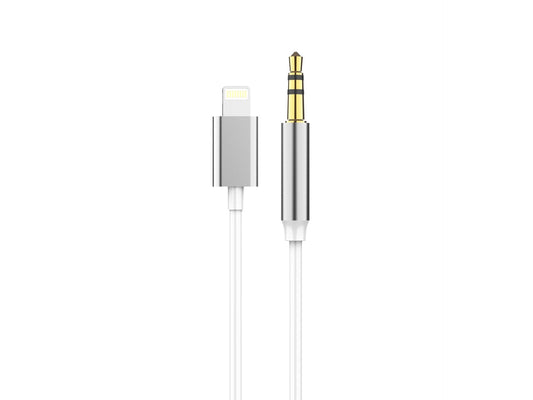 Techancy Cabo Áudio,Lightning Para Conetor De 3,5 Mm TL7327,1m,Liga Ao Carro, Auscultadores, Etc.,Áudio De Alta Qualidade by Techancy