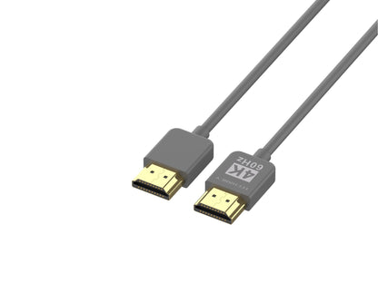 Techancy Cabo de vídeo HDMI 4K TL7292 , 1.5m, cinza, suporta 4K@60Hz, ideal para computadores, televisões e projetores by Techancy