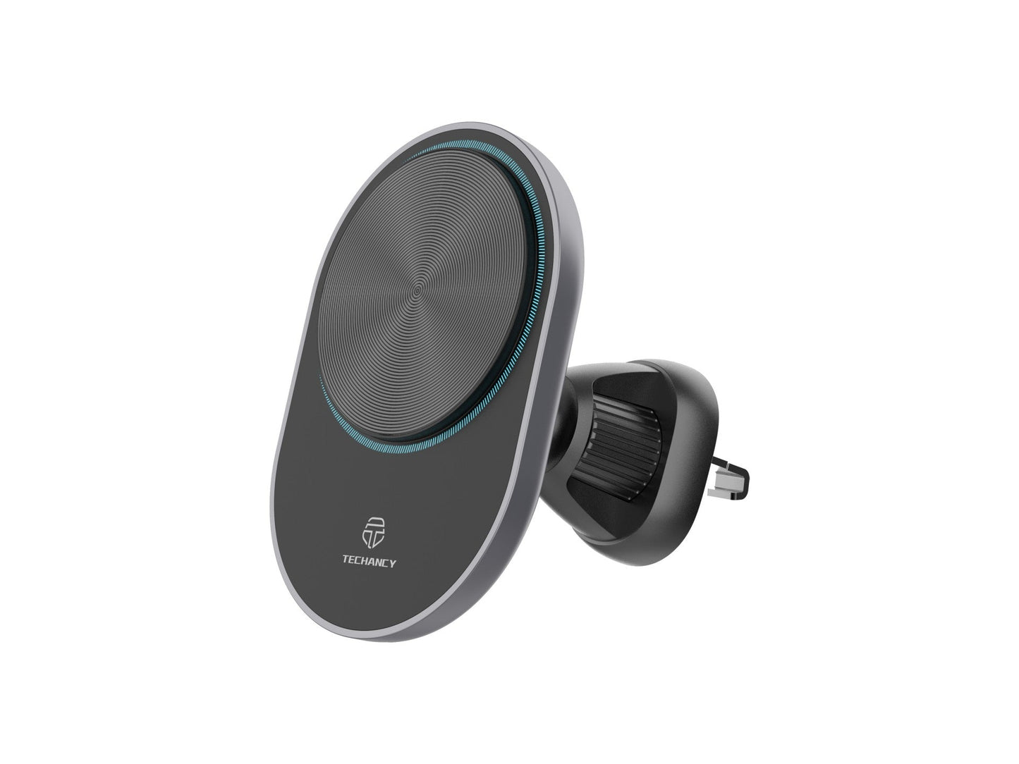 Techancy Suporte Magnético Para Telemóvel Com Carregador Sem Fios TF2798 Preto, Compatível Com Magsafe, Carregamento Sem Fios De 15 W by Techancy