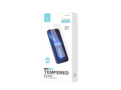 Techancy Película de Vidro Temperado para iPhone 15 Pro KW1700 , 0.33MM, Anti-riscos, Alta Transparência, Fácil Aplicação by Techancy