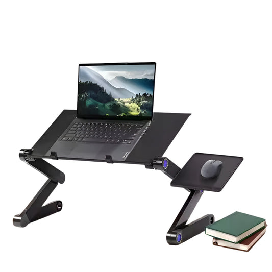 Standing Laptop Desk with Mouse Board by TB