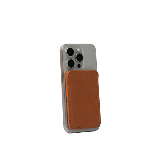 Portafoglio Minimalista In Pelle Magsafe — Guida con mani libere