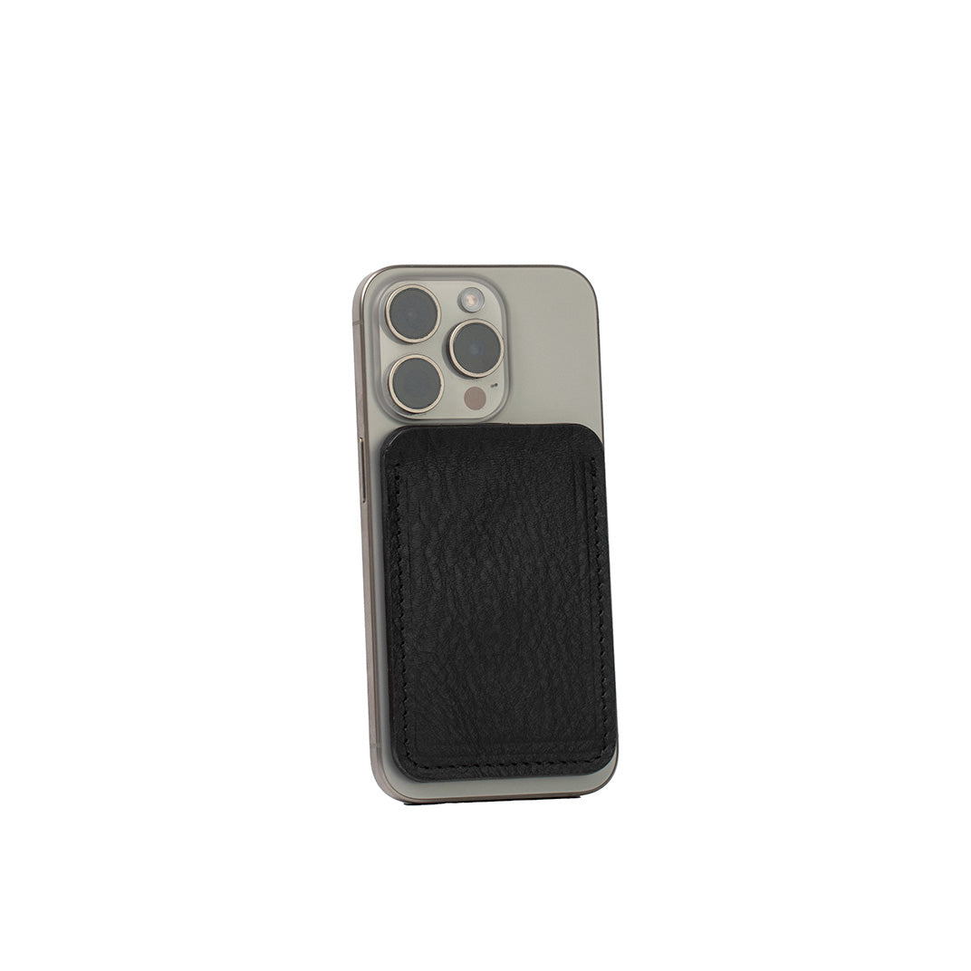 Portafoglio Minimalista In Pelle Magsafe — Guida con mani libere