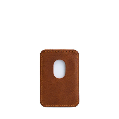 Portafoglio Minimalista In Pelle Magsafe — Guida con mani libere