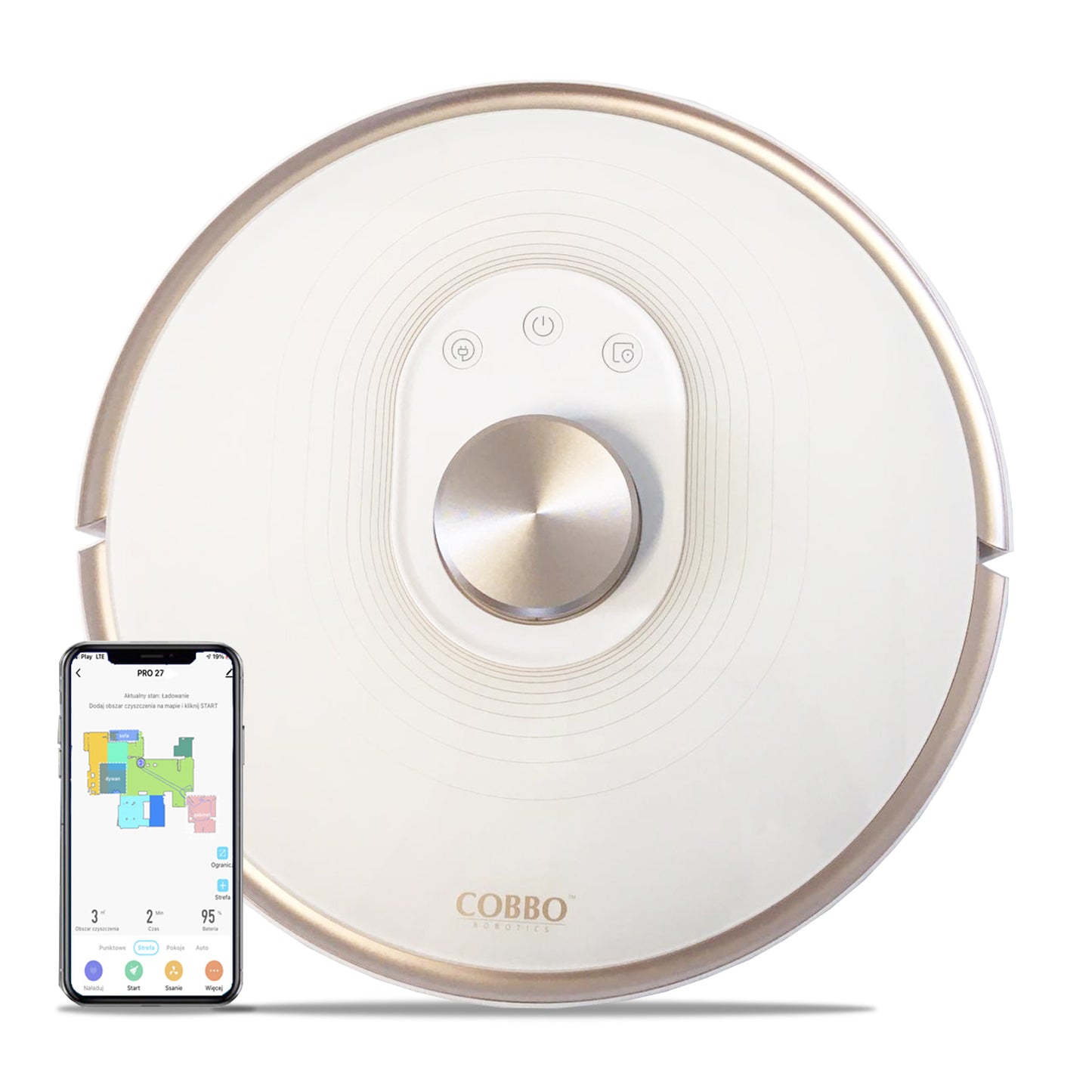 COBBO PRO27 Robot Mop and Vacuum by COBBO Robotics
