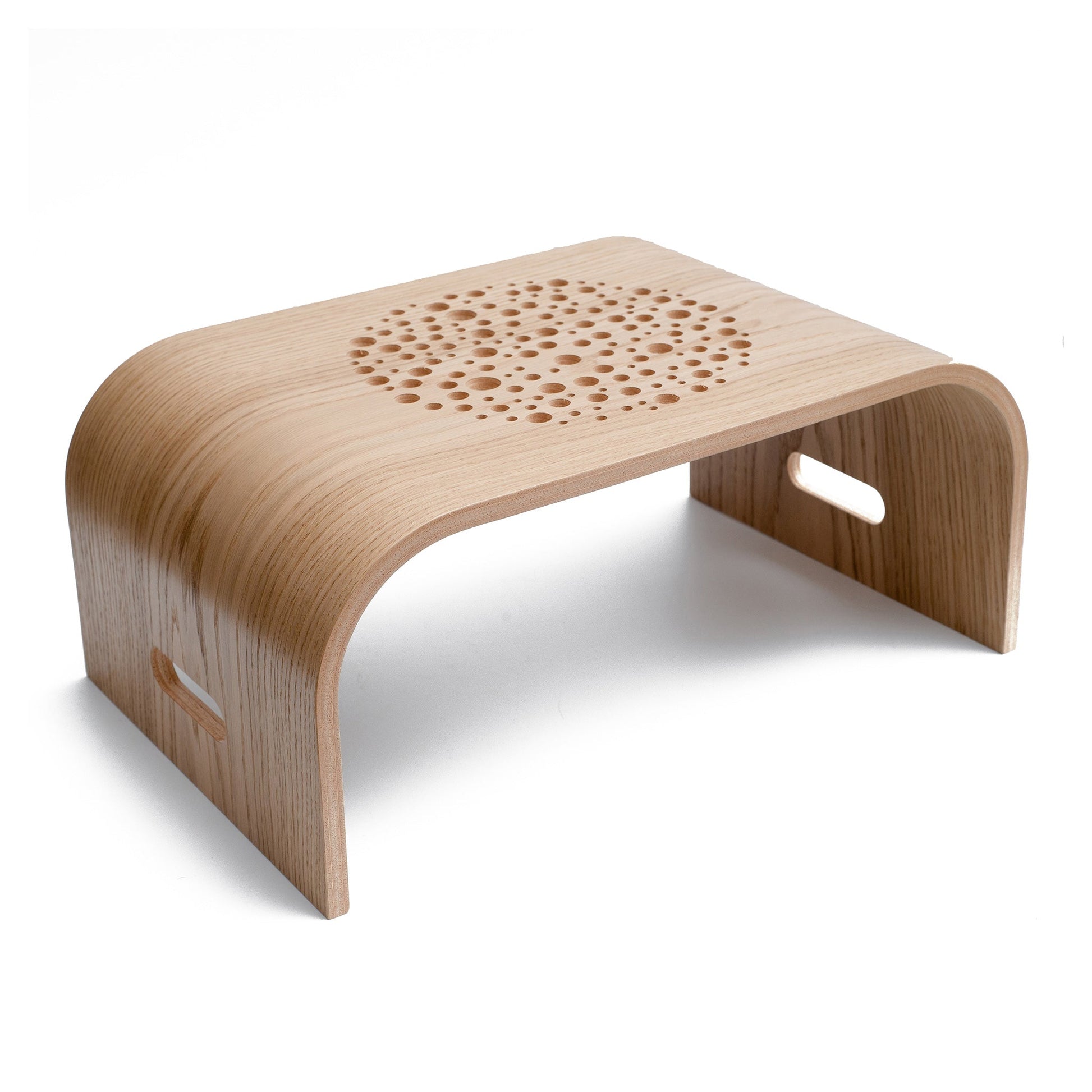 Wooden Laptop Tray - Portable Lap Desk with Ventilation by Valiai