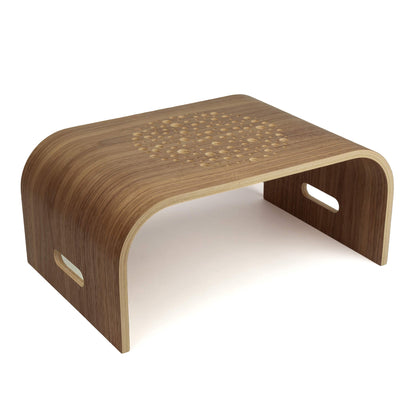Wooden Laptop Tray - Portable Lap Desk with Ventilation by Valiai