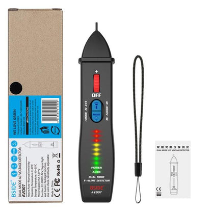 Non-contact Voltage Detector indicator AVD07 Smart Electric Pen Tester Live/Neutral wire distinction Continuity check NCV by Vimost Shop