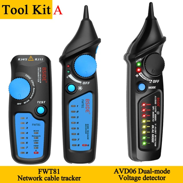 Network cable tracker detecteur FWT81 RJ11/45 Lan Ethernet Phone wire tester Finder Telecom Tool electrified work 48V by Vimost Shop