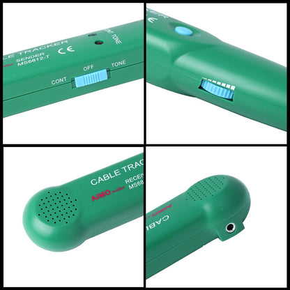 MS6812 Cable Tracker Tester Professional Line LAN detector UTP STP Telephone Wire Tracer Breakpoint location Diagnose Tone by Vimost Shop