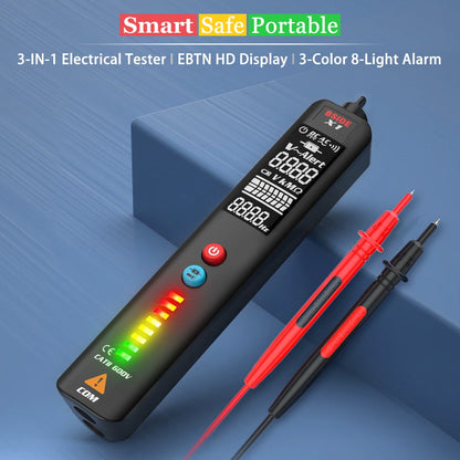 X1/X2 Voltage Detector Tester Smart Multimeter Non-contact Infrared Thermometer EBTN Display Live wire Test pencil Meter by Vimost Shop