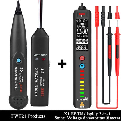 MS6812 Cable Tracker Tester Professional Line LAN detector UTP STP Telephone Wire Tracer Breakpoint location Diagnose Tone by Vimost Shop