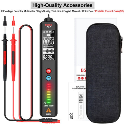 X1/X2 Voltage Detector Tester Smart Multimeter Non-contact Infrared Thermometer EBTN Display Live wire Test pencil Meter by Vimost Shop