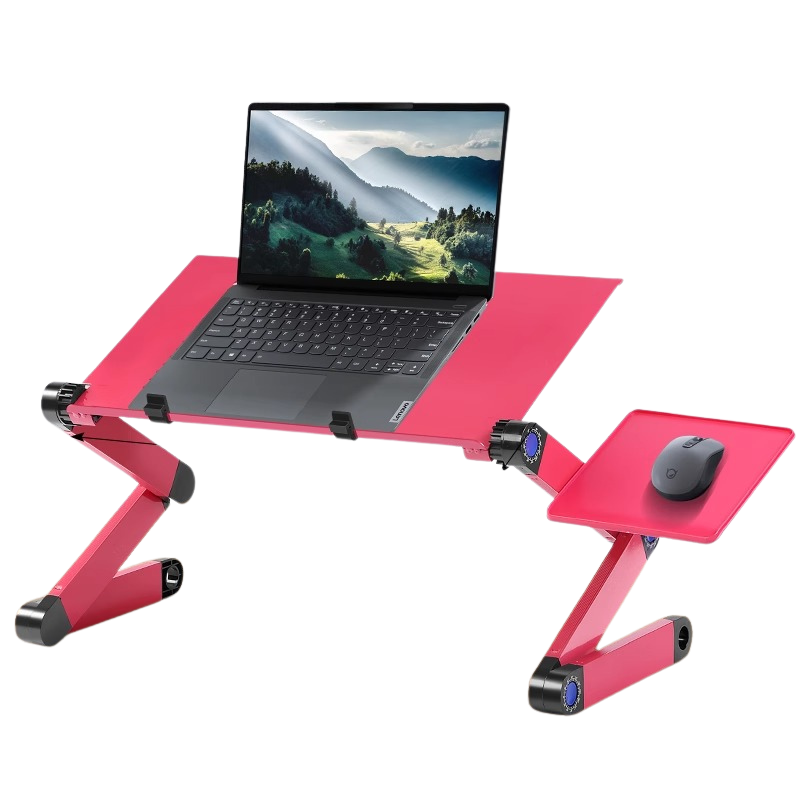 Standing Laptop Desk with Mouse Board by TB