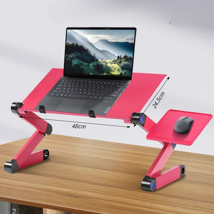 Standing Laptop Desk with Mouse Board by TB