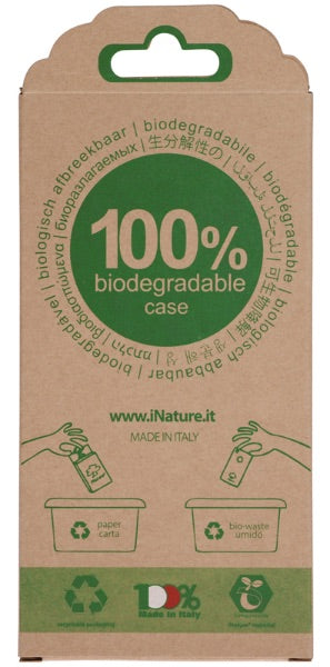 Custodia iNature iPhone XR - Nero Vulcano by INature - Made in Italy