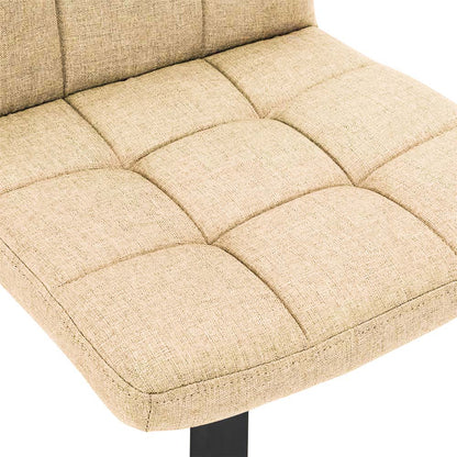Barové stoličky s látkovým poťahom, 2 ks, rôzne farby - béžová by Timelesstools