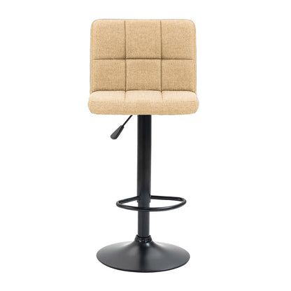Barové stoličky s látkovým poťahom, 2 ks, rôzne farby - béžová by Timelesstools