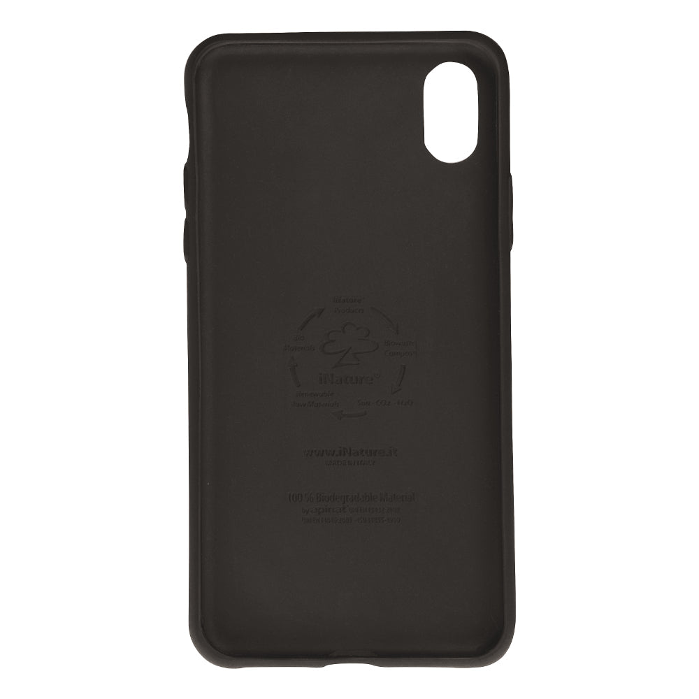 Custodia iNature iPhone XR - Nero Vulcano by INature - Made in Italy