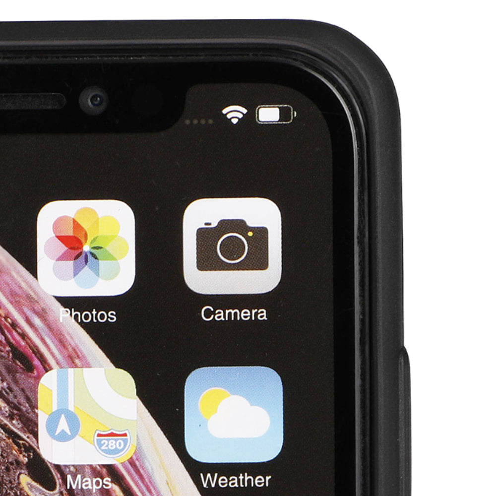 Custodia iNature iPhone XR - Nero Vulcano by INature - Made in Italy